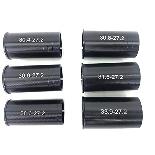 UPANBIKE Bike Seatpost Shim Sleeve - Universal Bicycle Seat Post Tube Adapter for Mountain, Road & Electric Bikes - Perfect for Adjusting Seat Height & Enhancing Riding Comfort