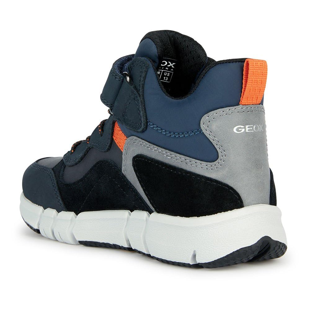 Geox Boys' Cflexyperbabx 13 Sneakers - Breathable & Lightweight Kids' Shoes for School, Play & Everyday Wear