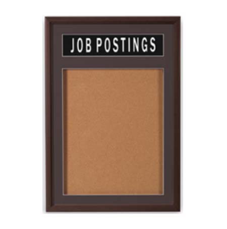 Premium 30x30 Inch Wooden Bulletin Board with Swing Frames, Header & LED Lights - Stylish Home Office Decor for Notes, Photos & Memos