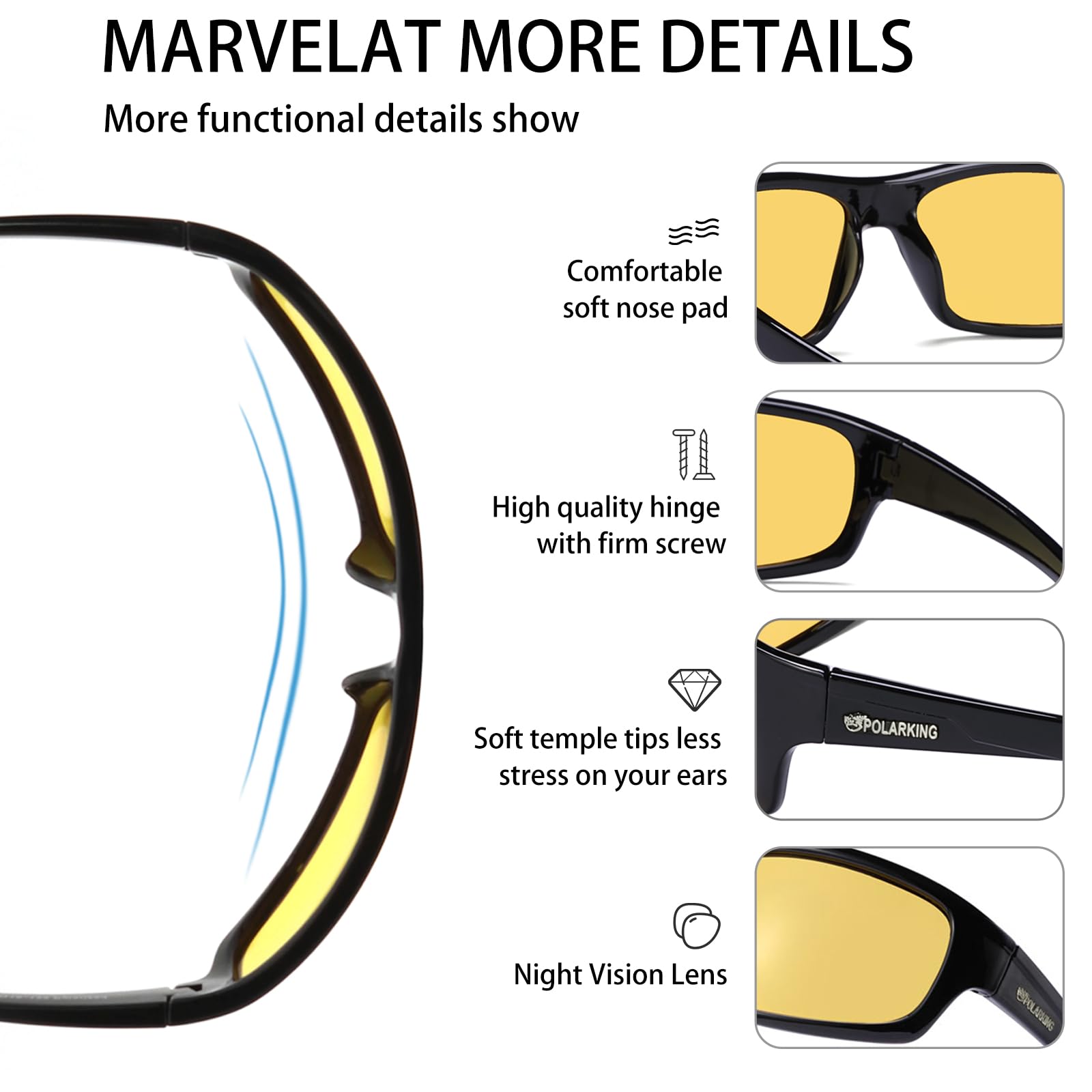 Polarized Sport Sunglasses for Men - Matte Finish UV400 Protection Mirror Lens - Running, Cycling, Fishing & Outdoor Activities