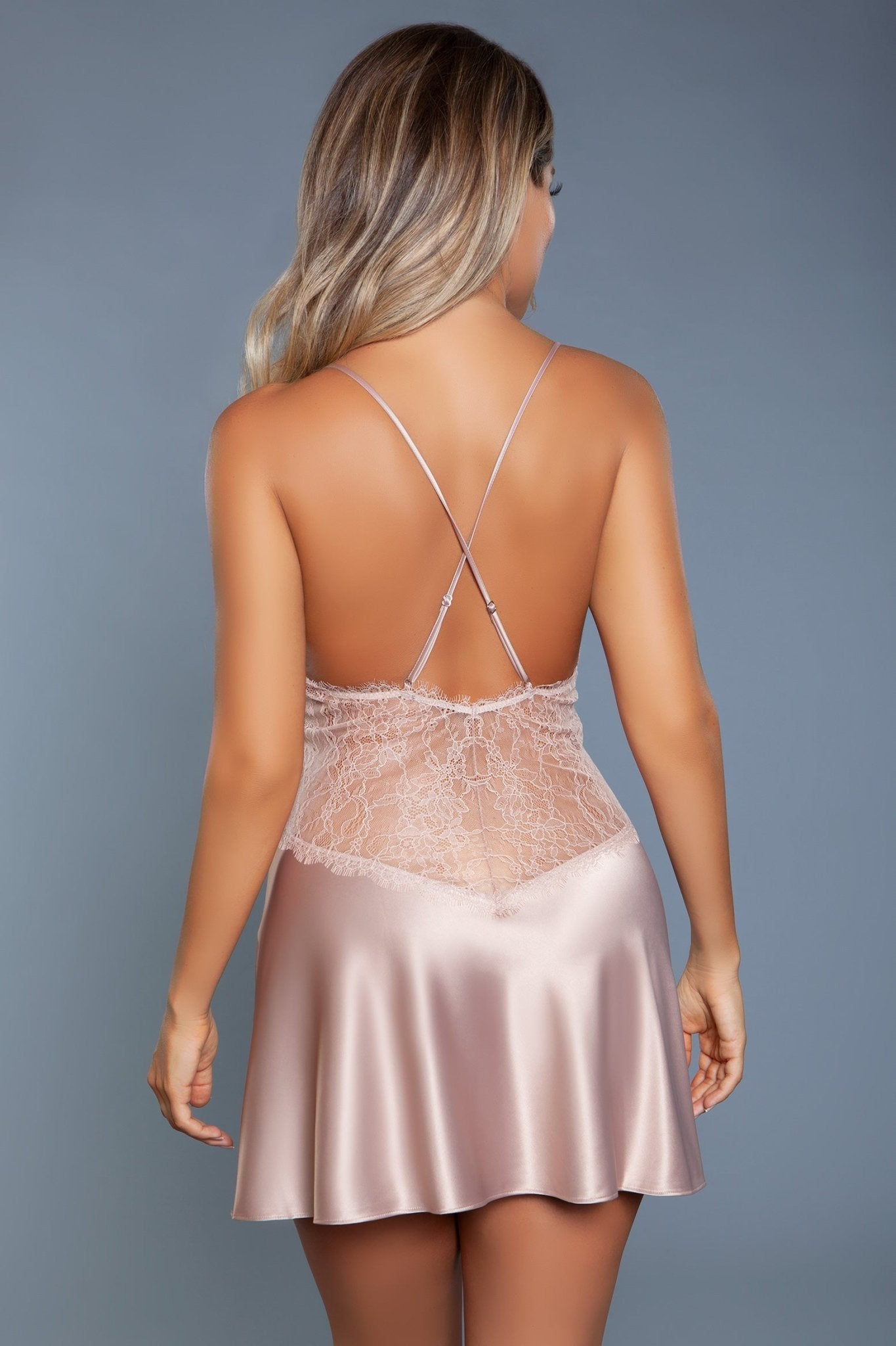 BeWicked Women's Carina Slip 2080 - Sexy Lingerie for Valentine's Day & Special Occasions | Comfortable & Stylish Sleepwear for Women | Perfect for Romantic Nights & Boudoir Photography