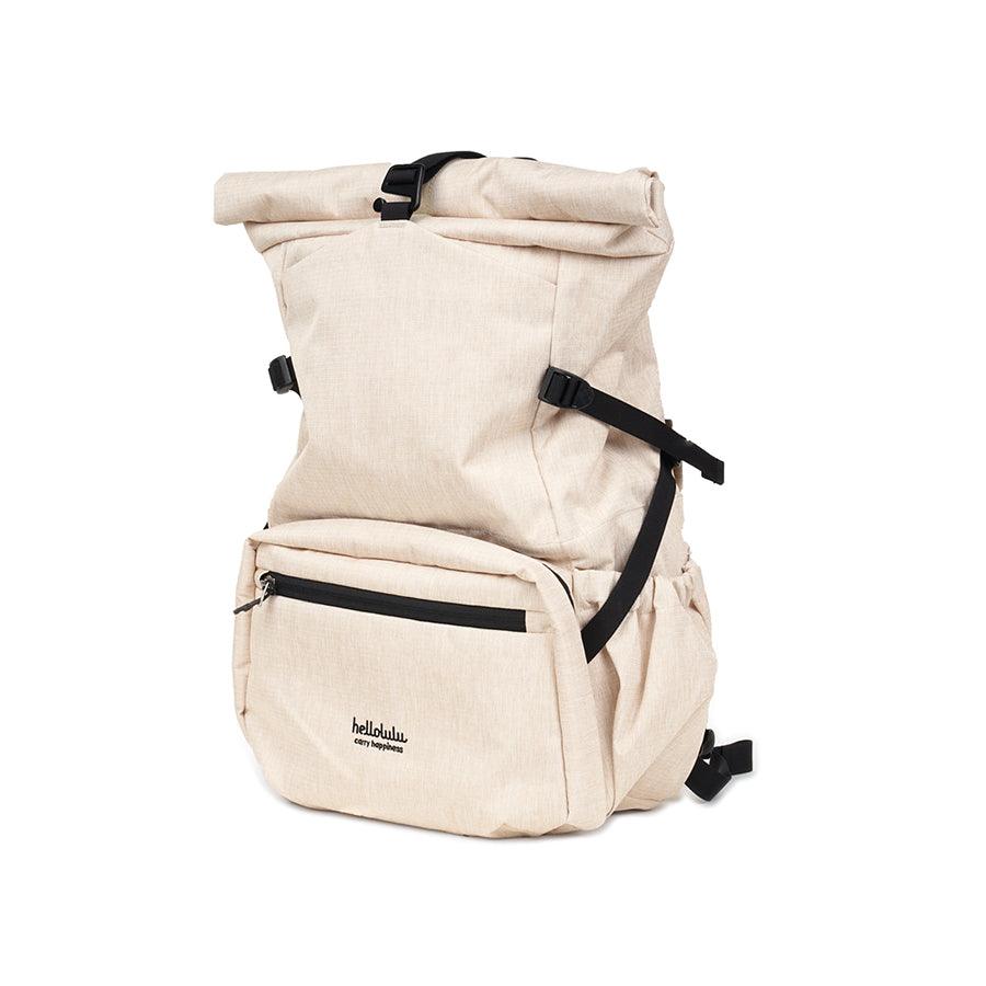 HELLOLULU Holger DSLR Camera Backpack - Waterproof Milk White Photography Bag for Travel & Outdoor Shooting - Perfect for Nikon, Canon, Sony DSLR Cameras and Lenses