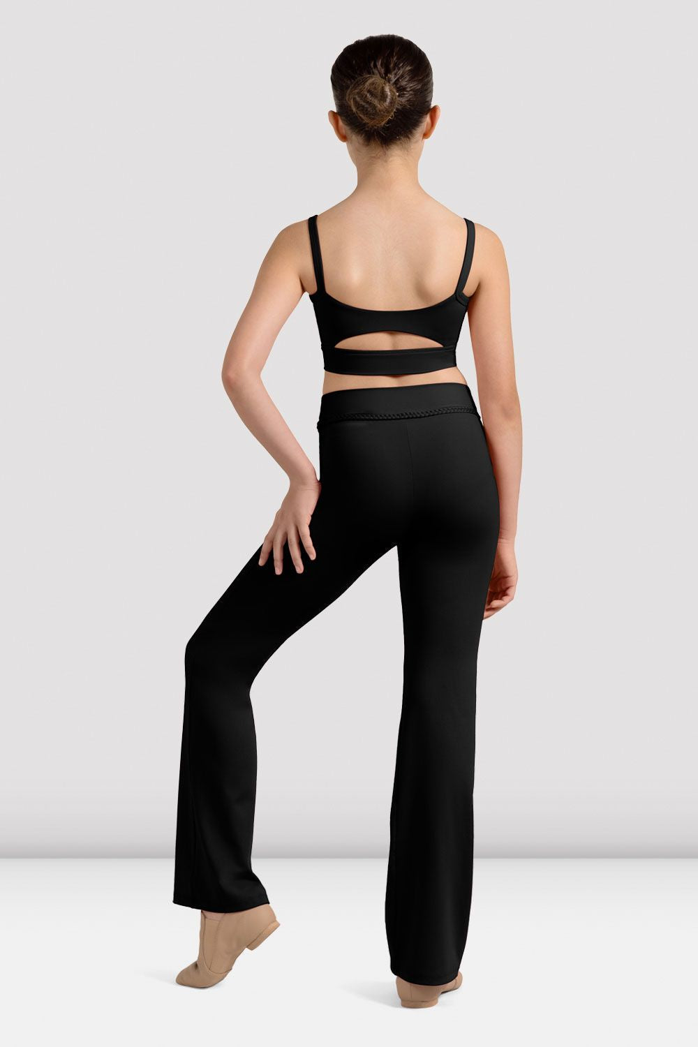 Mirella Miami V Front Jazz Pants for Girls - Comfortable Dancewear for Ballet, Jazz & Performance - Perfect for Dance Classes, Recitals & Practice