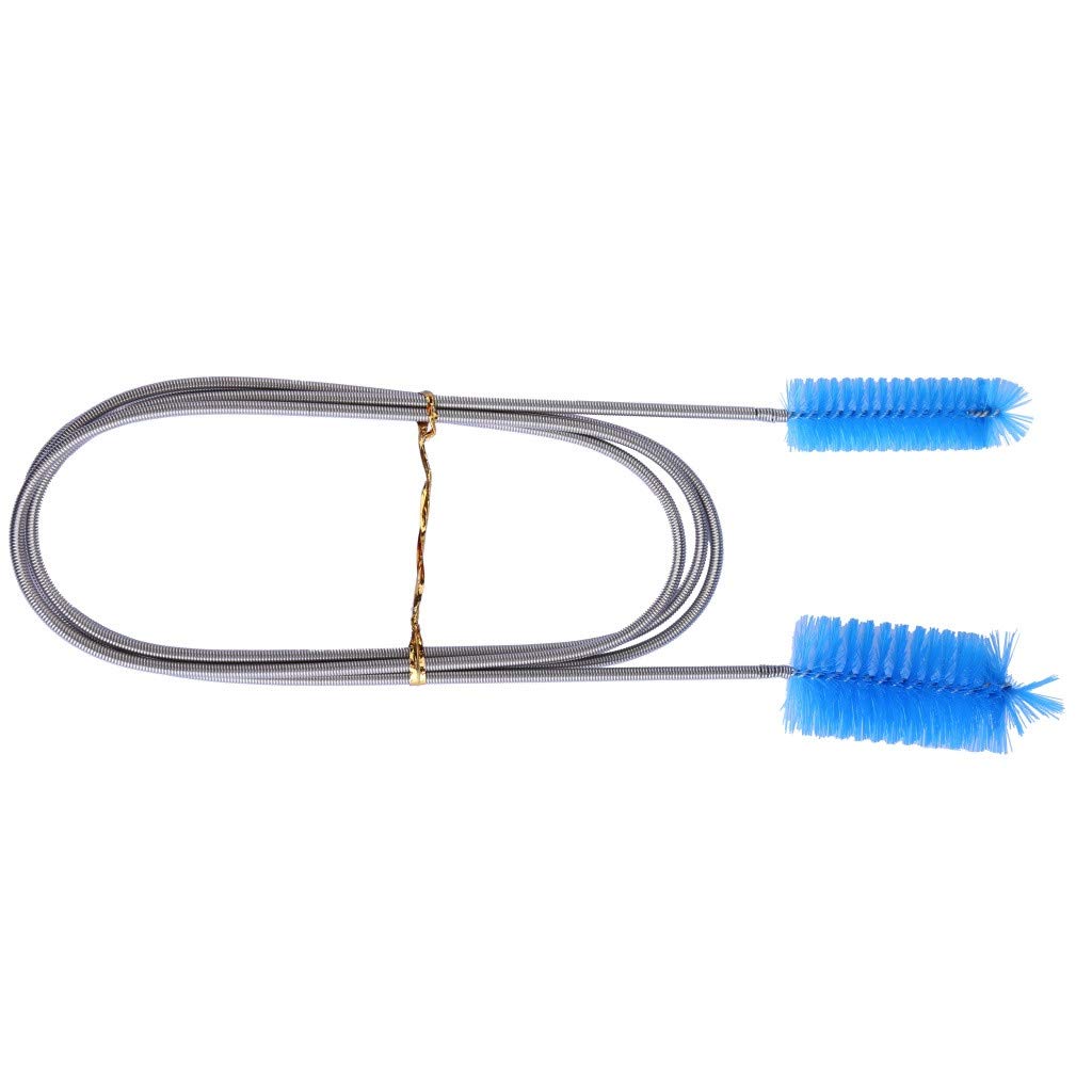 Flexible Aquarium Cleaning Brush - Long Handle Molding & Filter Scrubber Tool for Fish Tank Maintenance - Perfect for Cleaning Hoses, Tanks & Tight Spaces