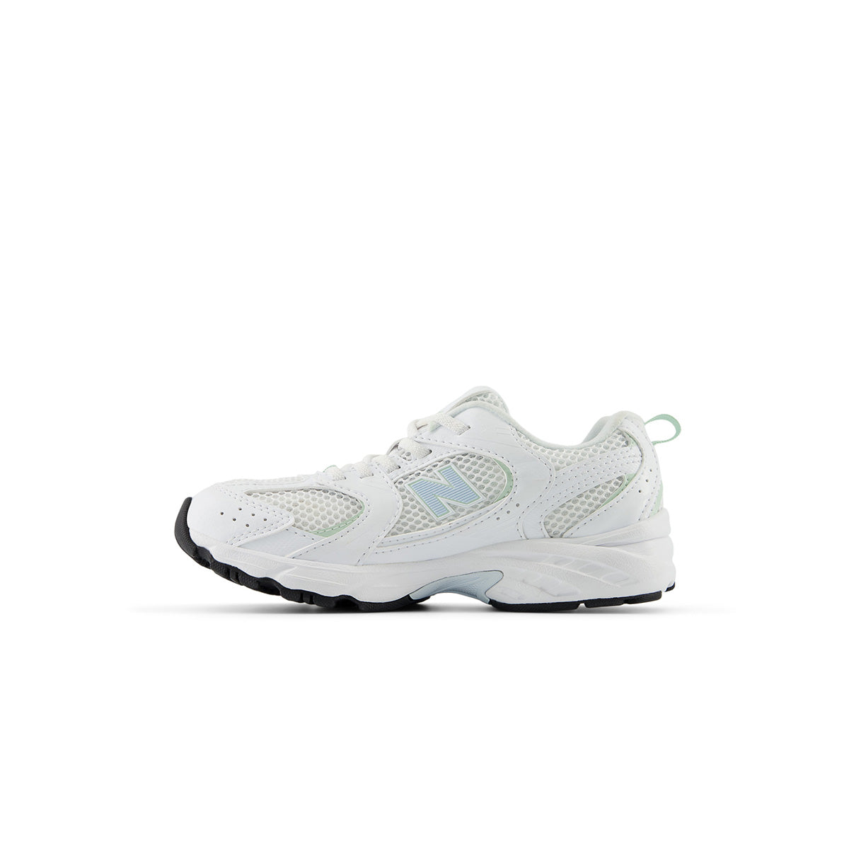 **Kids 530 Bungee Jump Shoes - White Ice Blue | Comfortable & Durable for Outdoor Play, Sports & Active Kids**    *(Use Cases: Perfect for playgrounds, trampoline parks, running, jumping, and everyday active wear for children.)*