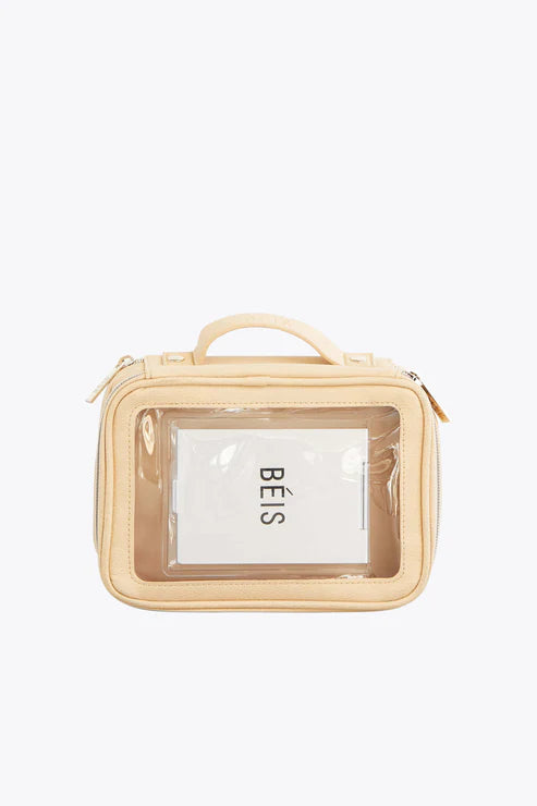 Beige On-The-Go Essential Case - Slim Protective Phone Wallet for iPhone & Android - Perfect for Travel, Work & Everyday Use