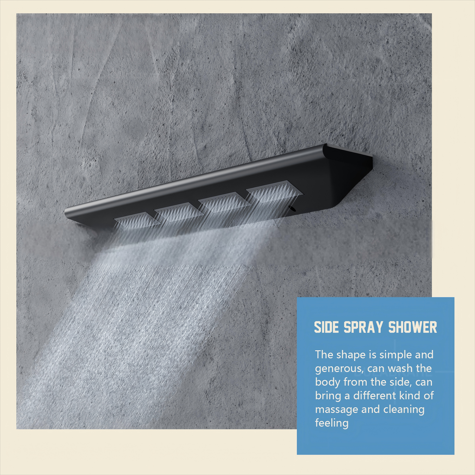 Premium Bluetooth LED Shower System with Digital Display, All-Copper Buttons & Constant Temperature - Modern Ceiling Mounted Shower Head for Spa-Like Experience - Perfect for Luxury Bathrooms & Smart Home Upgrades