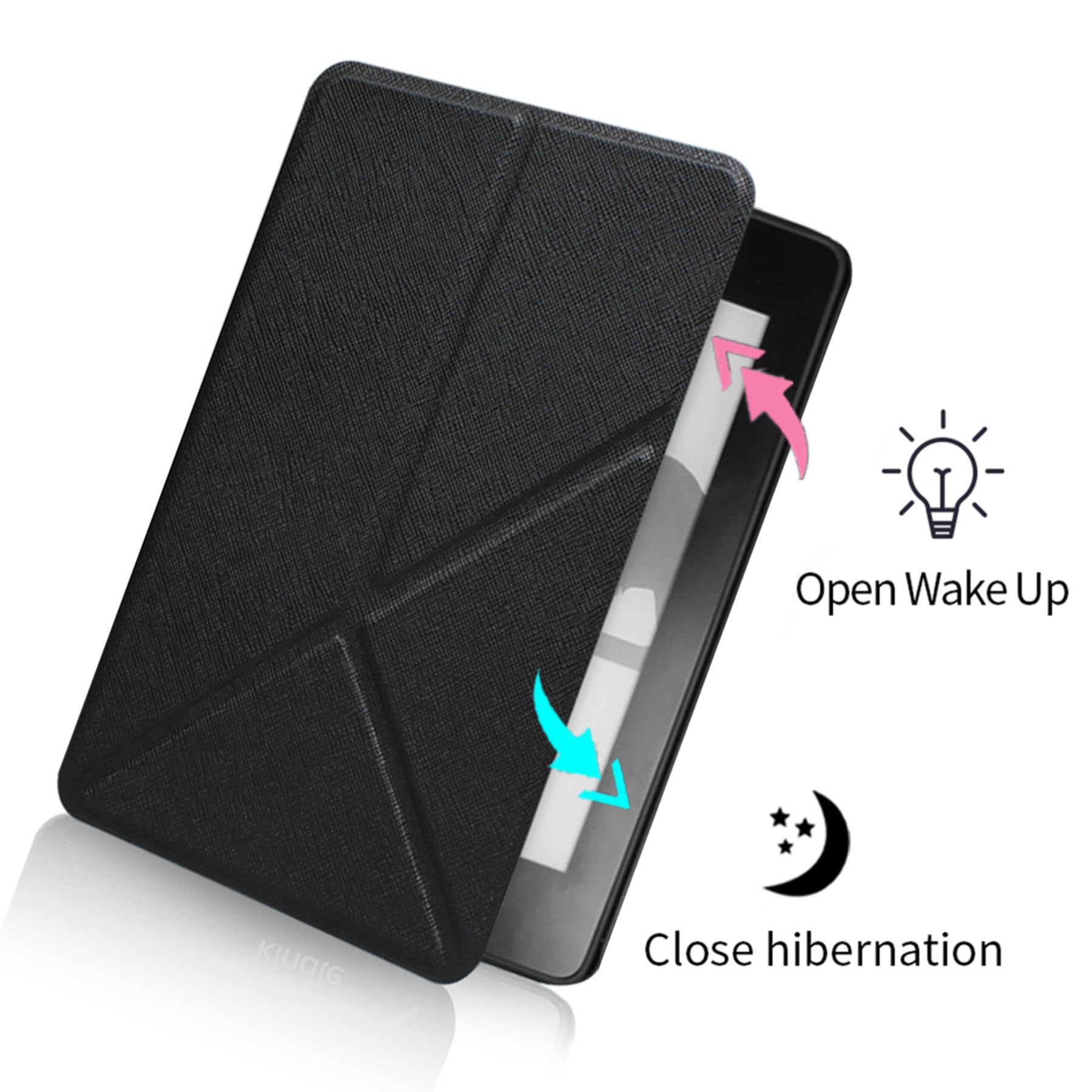 Premium PU Leather Smart Cover for Kindle Paperwhite 11th Gen (6.8