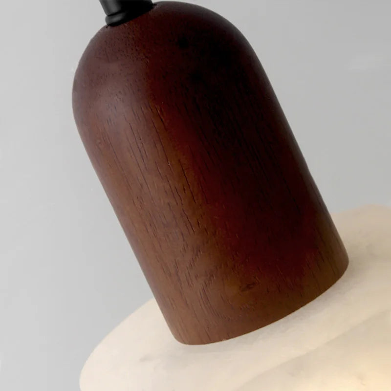 Serenity Modern Marble Pendant Light - Elegant Hanging Chandelier for Dining Room, Kitchen Island & Bedroom Decor
