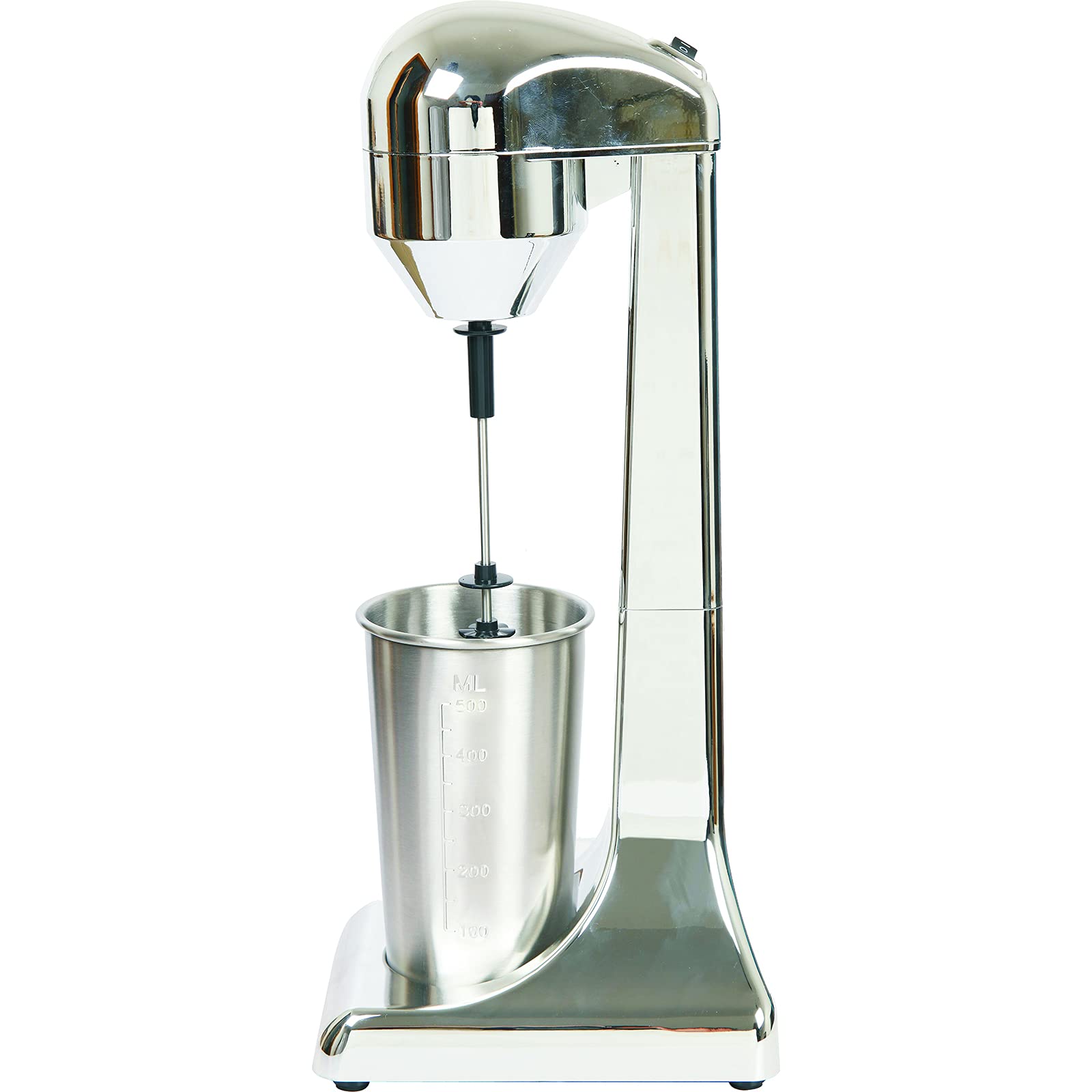 500ml Electric Milkshake Maker Machine - 100W High Power Commercial & Household Blender for Juice, Fruit, Ice, Milk Tea - 110V 23000RPM - Perfect for Smoothies, Shakes, and Beverage Shops