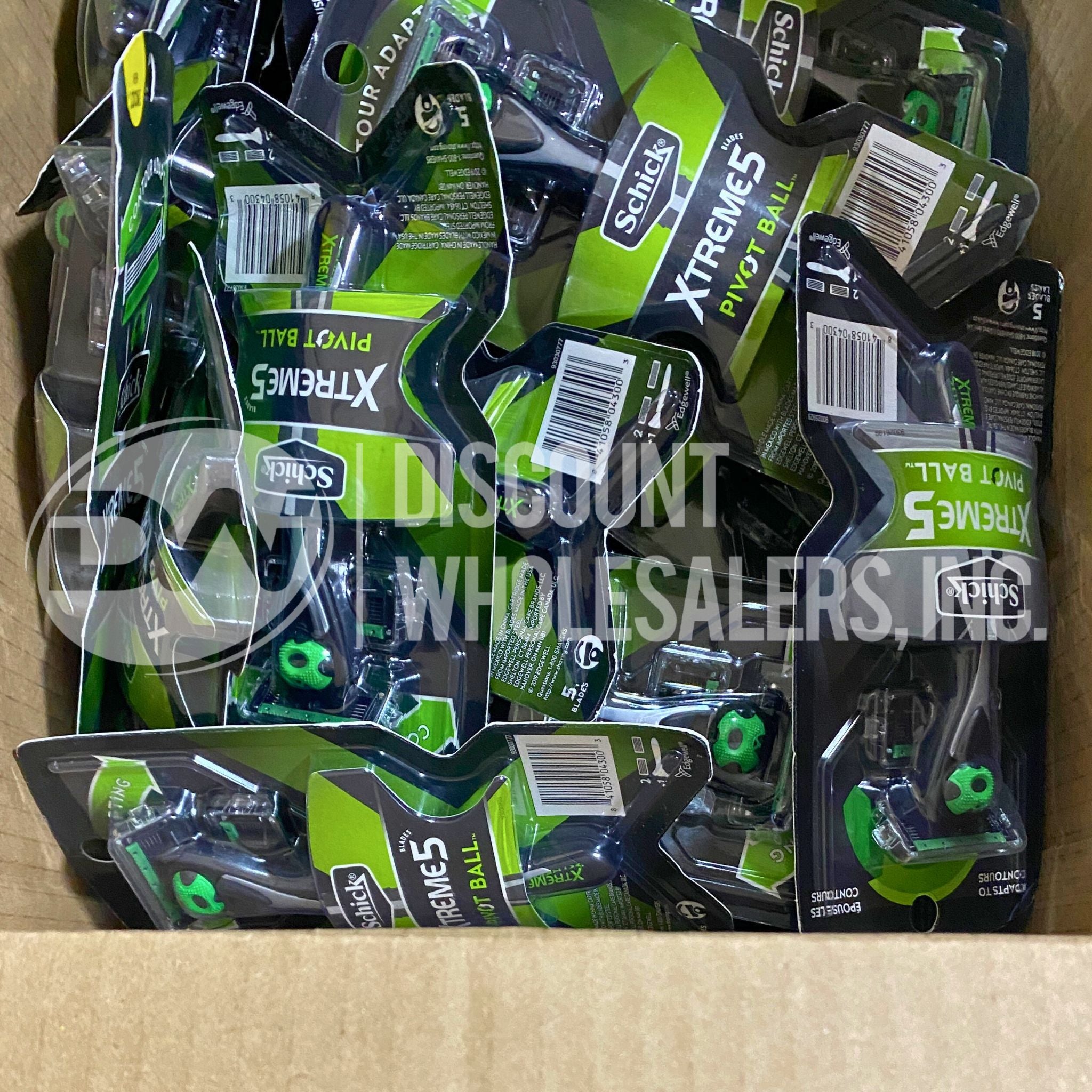 Schick Xtreme 5 Pivot Ball Razor Blades - 50 Pack | Multi-Angle Shaving for Men | Perfect for Travel & Daily Grooming