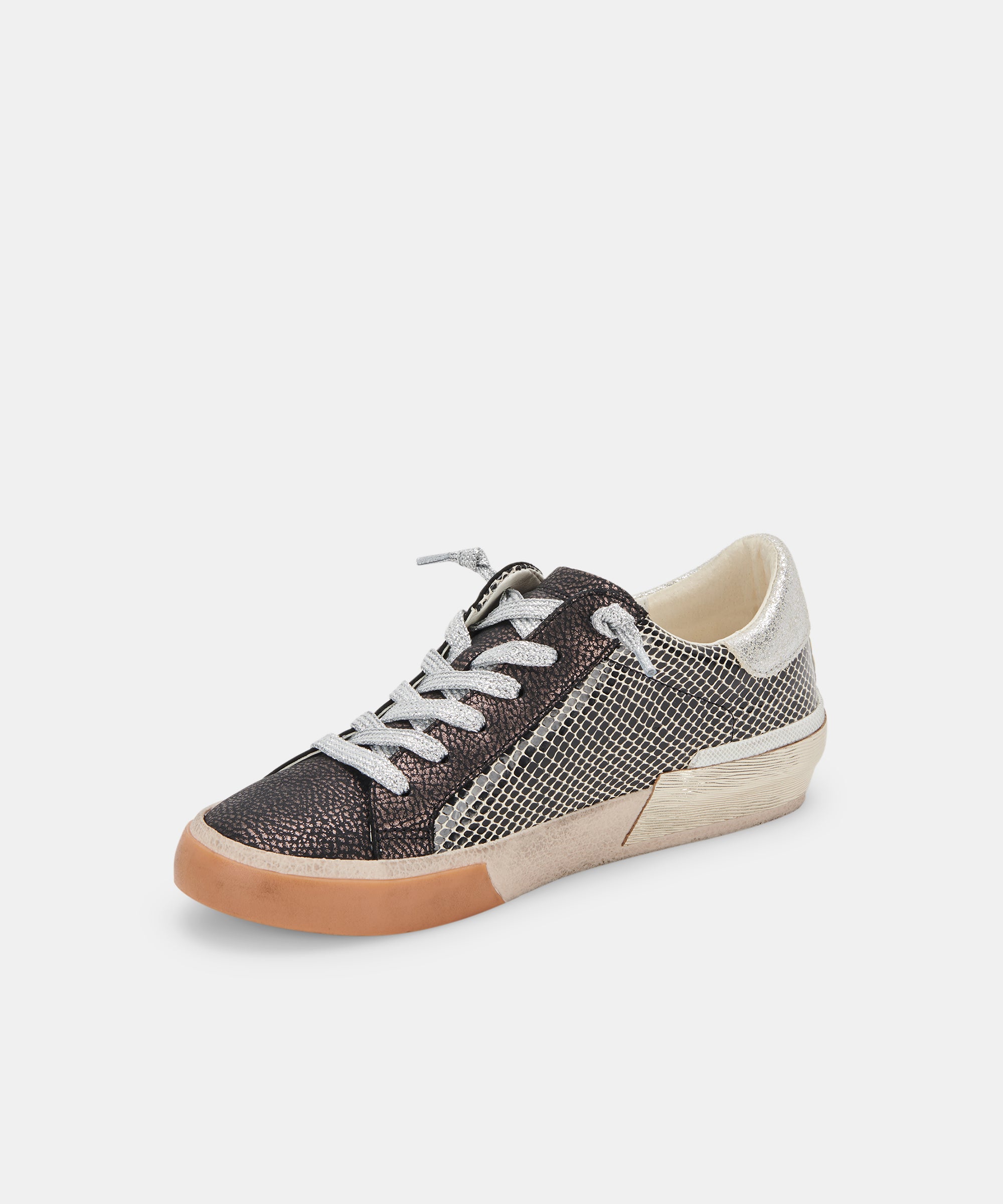ZINA SNEAKERS MERCURY LEATHER - Women's Fashion Sneakers for Casual Wear, Walking & Everyday Comfort | Stylish & Lightweight Shoes for Work, Travel & Outfits