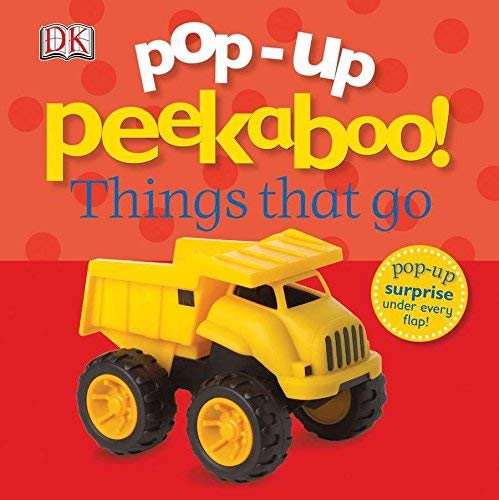 Pop-Up Peekaboo! Things That Go: Interactive Lift-the-Flap Board Book with Surprise Pop-Ups for Toddlers - Perfect for Early Learning, Bedtime Stories & Parent-Child Bonding