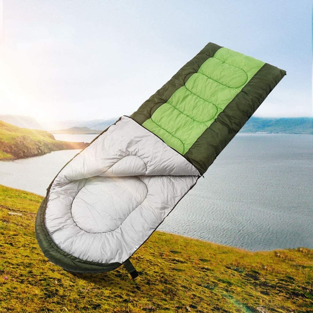 **Waterproof Cold Weather Sleeping Bag for Adults & Teens - Lightweight, Portable, Thickened for Camping, Hiking & Outdoor Travel - Perfect for Autumn & Winter Adventures**