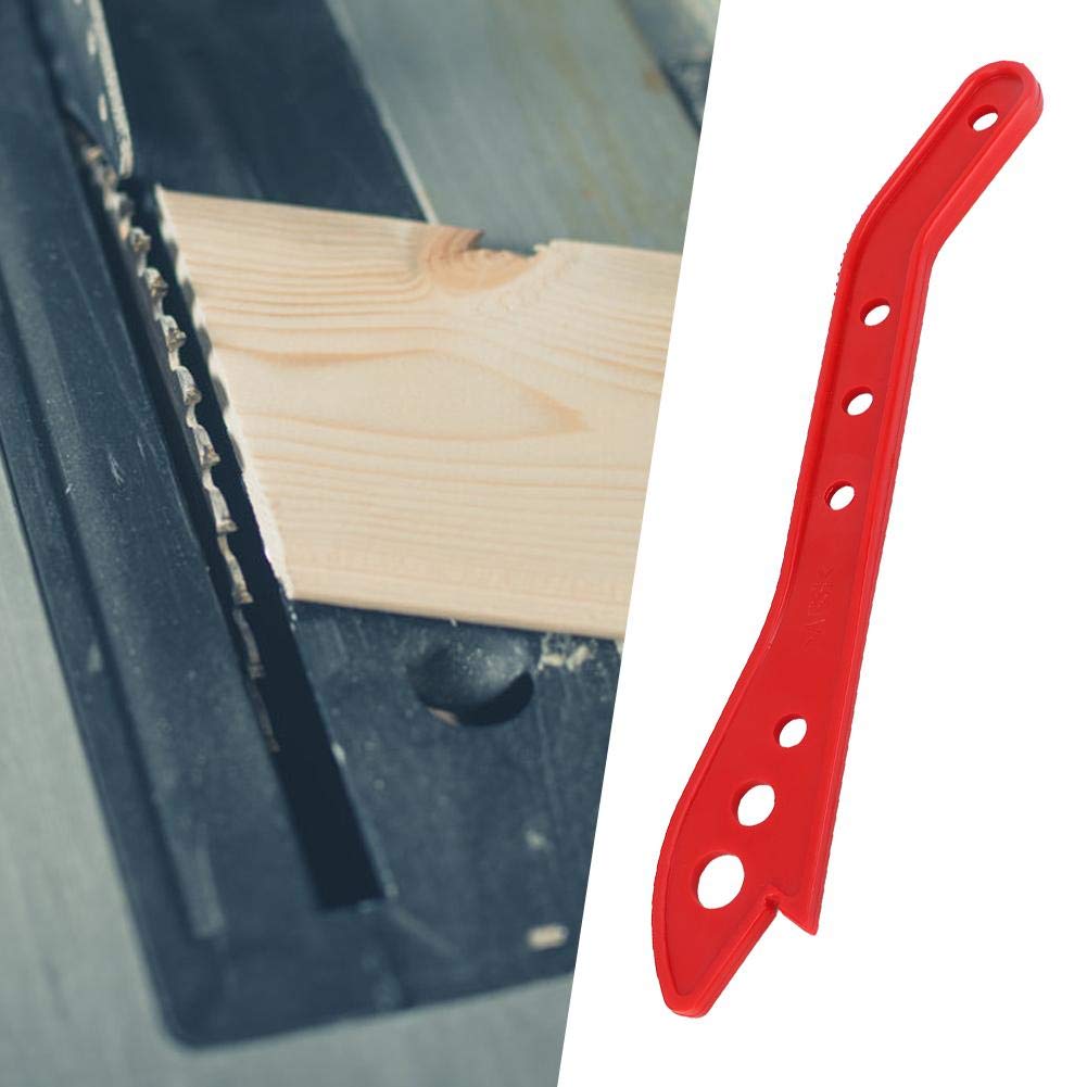 Red Safety Push Stick for Table Saw & Router - Non-Slip Woodworking Tool for Precise Cutting | Perfect for DIY Projects & Woodworking Safety