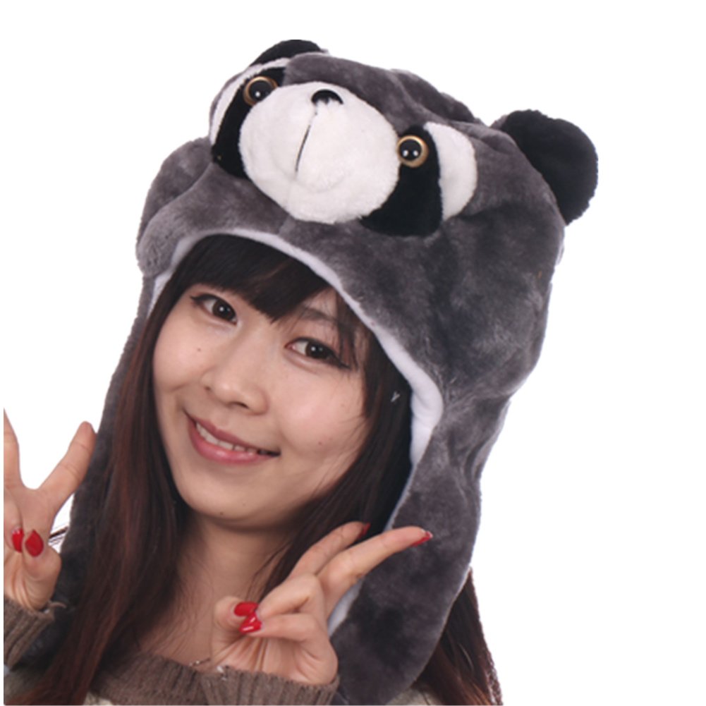 JOYHY Animal Earflap Winter Hat for Kids - Warm Plush Boys & Girls Beanie for Cold Weather - Perfect for Snow Play, Skiing, and Outdoor Adventures