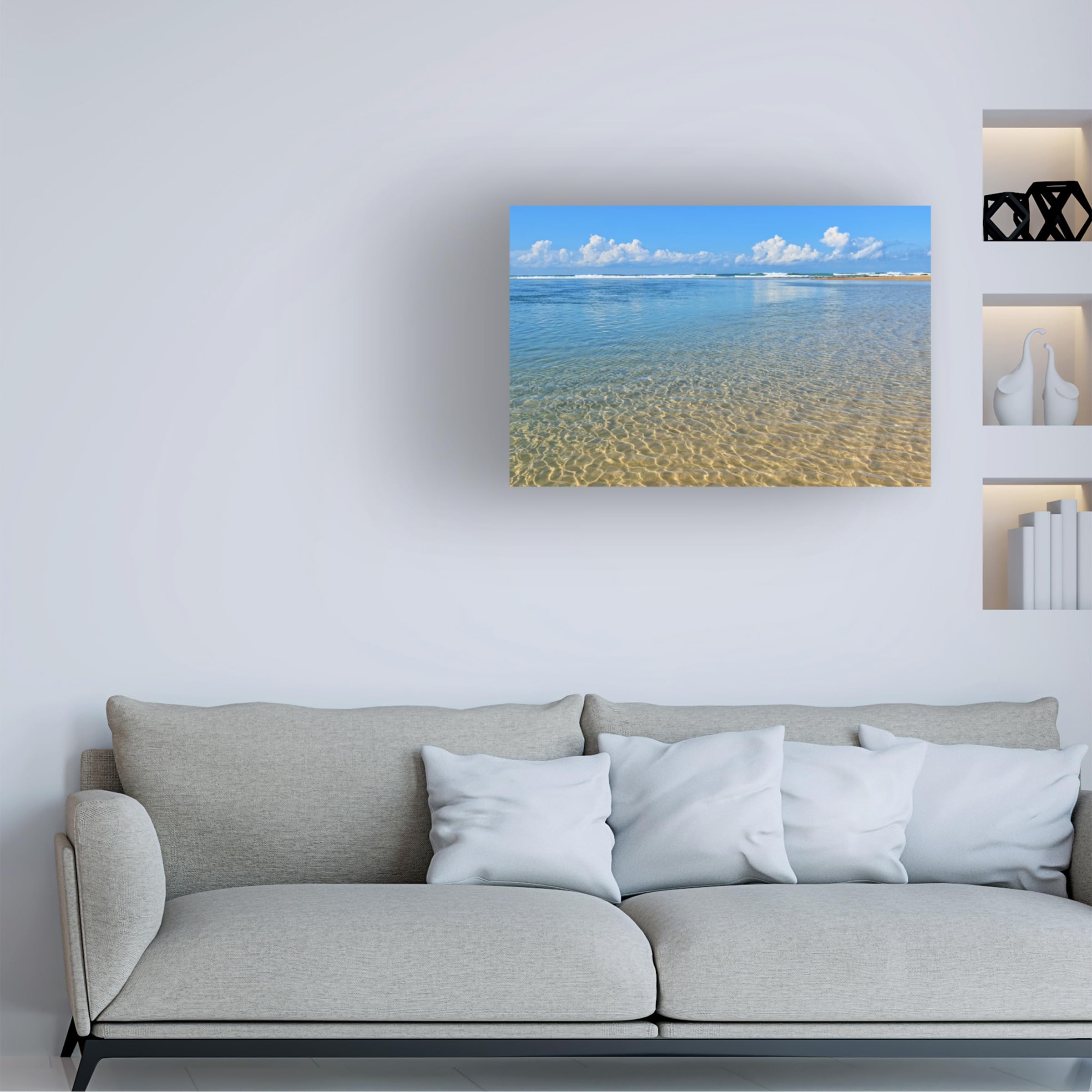 Trademark Fine Art 'Time To Dream' Canvas Wall Art by Beata Czyzowska - Modern Home Decor for Living Room & Bedroom