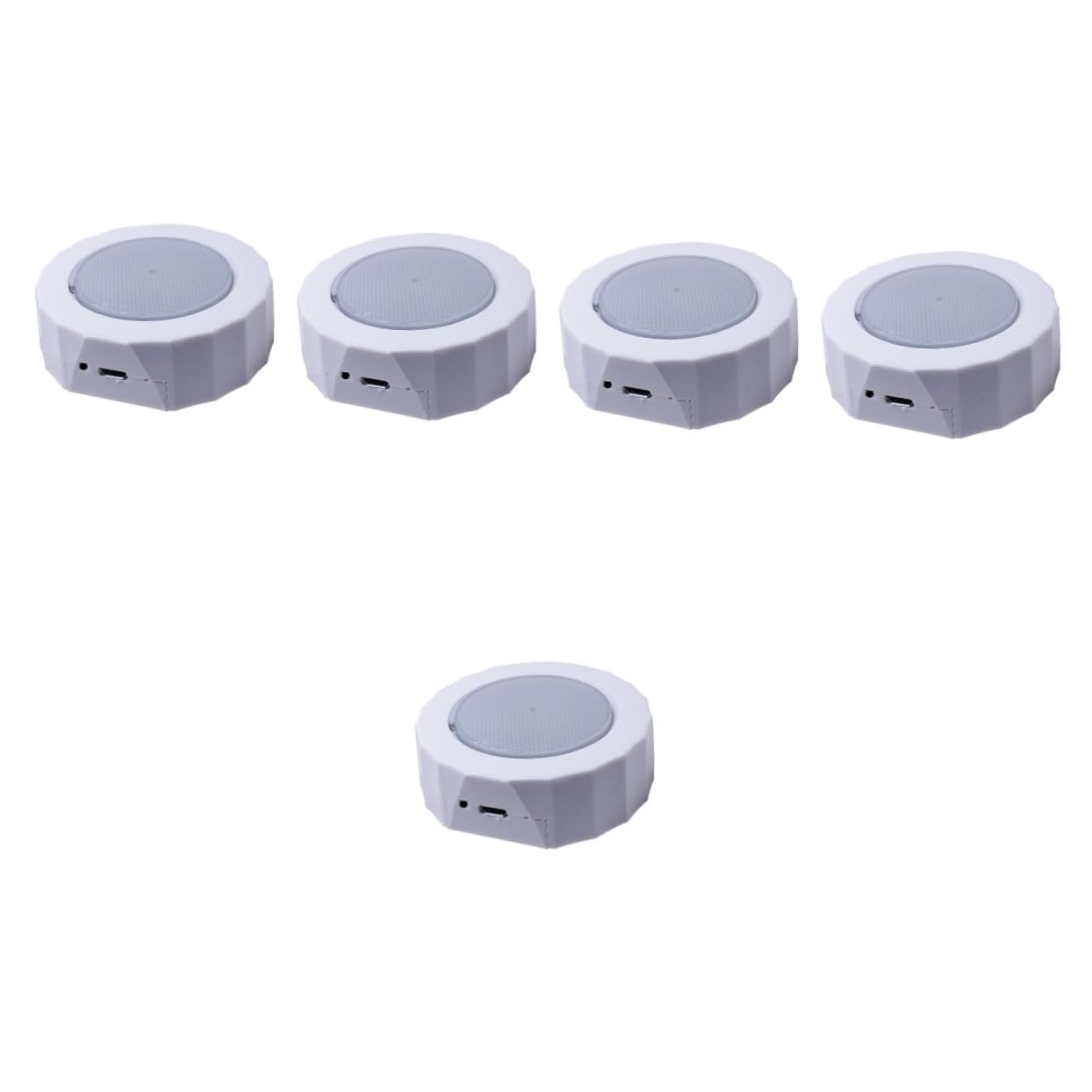 Garneck Cordless LED Night Light - 5 Pack Dimmable Nightlight for Bedroom, Nursery, Bathroom - Romantic Atmosphere Light for Couples, Kids, Home Decor