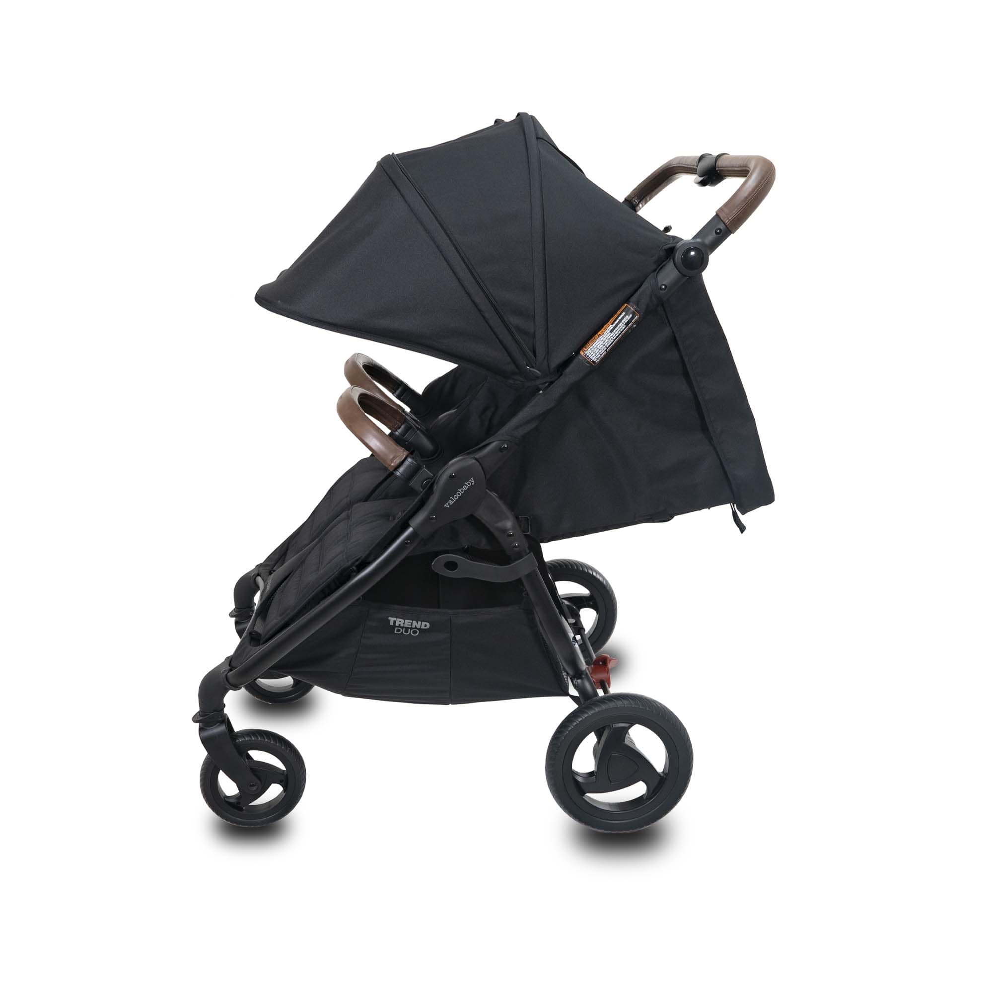 Valco Baby Duo Trend Double Stroller - Lightweight Compact Side by Side Stroller for Twins & Toddlers | Perfect for Shopping, Travel & Outdoor Adventures
