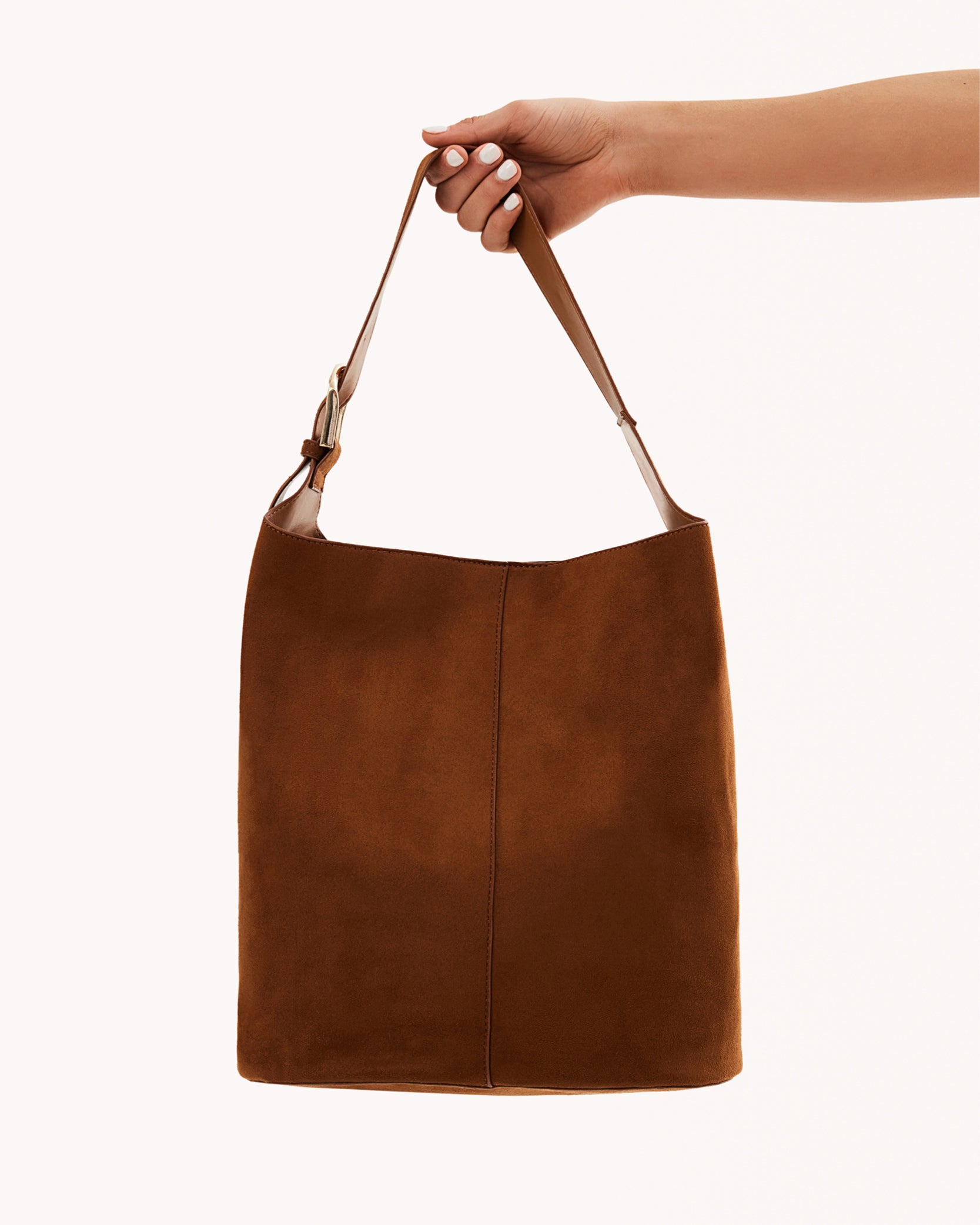 Premium Tan Suede Shoulder Bag for Women - Vintage Crossbody Purse with Adjustable Strap - Perfect for Travel, Work & Everyday Use