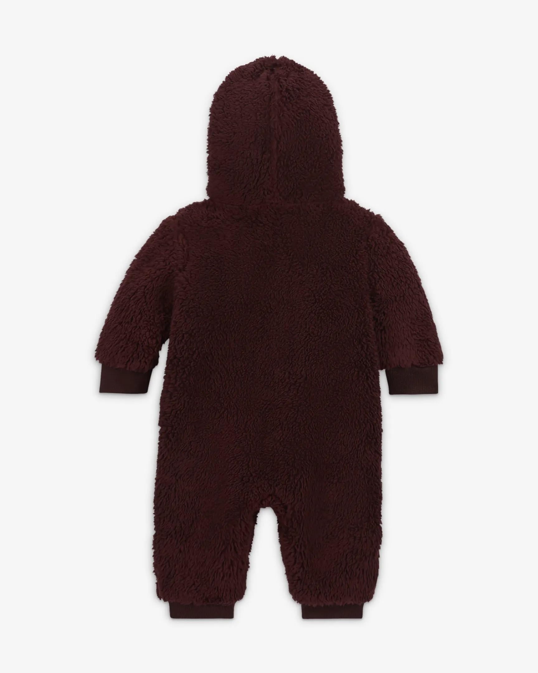 Nike Baby Boys' Frosty Fun Sherpa Coverall - Warm Winter Snowsuit for Infants & Toddlers - Perfect for Outdoor Play, Snow Days & Holiday Photos