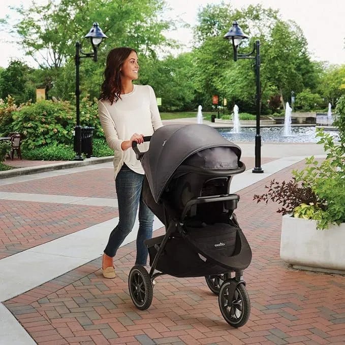 Graco Jog Travel System with LiteMax 35 Infant Car Seat - Lightweight Stroller & Car Seat Combo for Newborns to Toddlers | Perfect for City Walks, Park Outings & Family Travel