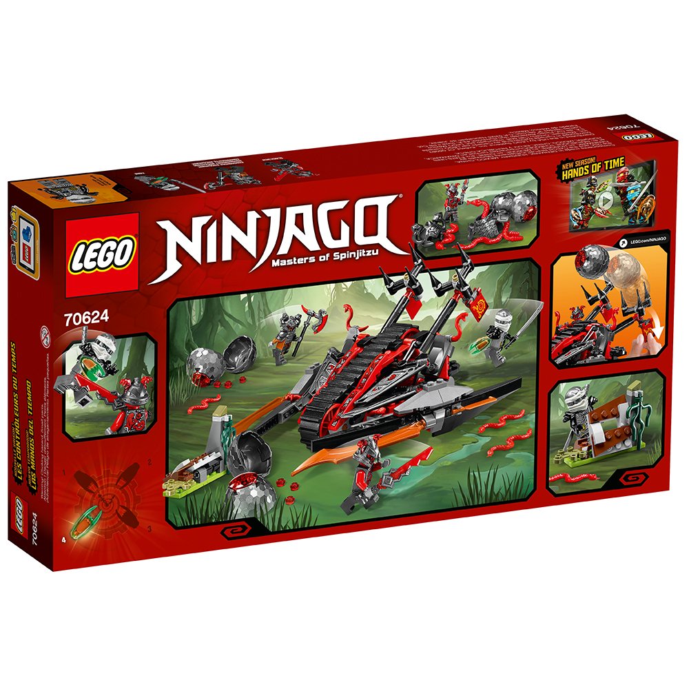 LEGO NINJAGO Vermillion Invader 70624 Building Set - Ninja Action Toy for Kids Ages 7-12 | Creative Play & Collectible Gift for Boys & Girls | Perfect for Birthday Parties & Role-Playing Adventures