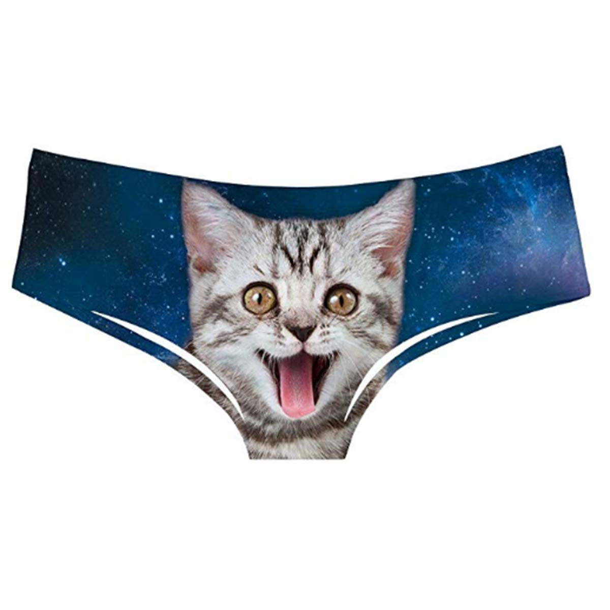 Sexy Women's 3D Printed Animal Pattern Underwear Panties - Stretchy Booty Shorts for Sleep & Lounge - Curve-Hugging Comfort for Nightwear & Casual Wear