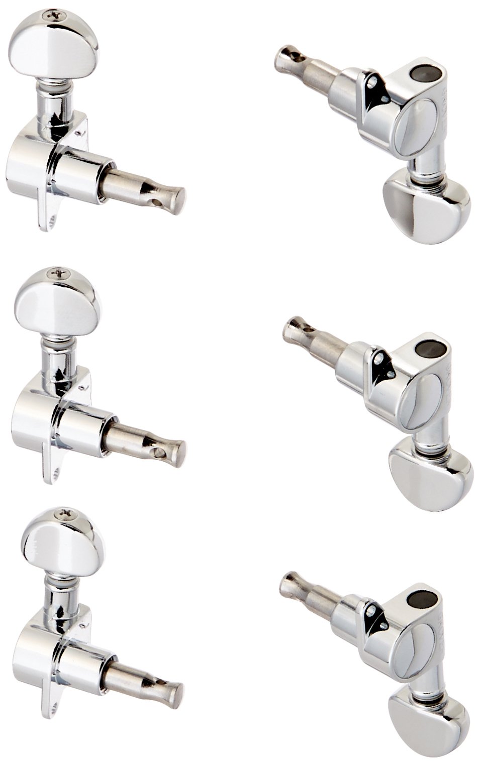 Grover 205C6 Acoustic Guitar Bridge Pins - Premium Replacement Pins for Steel String Guitars - Perfect for Guitar Repair & Maintenance