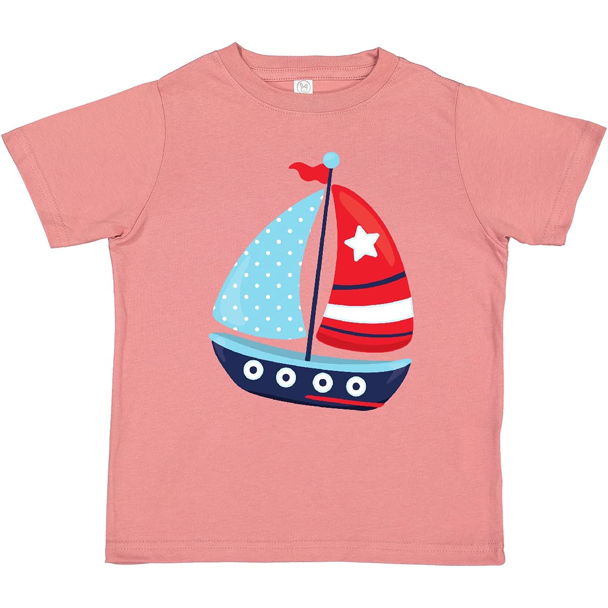 Inktastic Sailing Boat Toddler T-Shirt for Kids & Sailors
