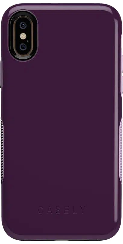 Plum Purple on Light Purple