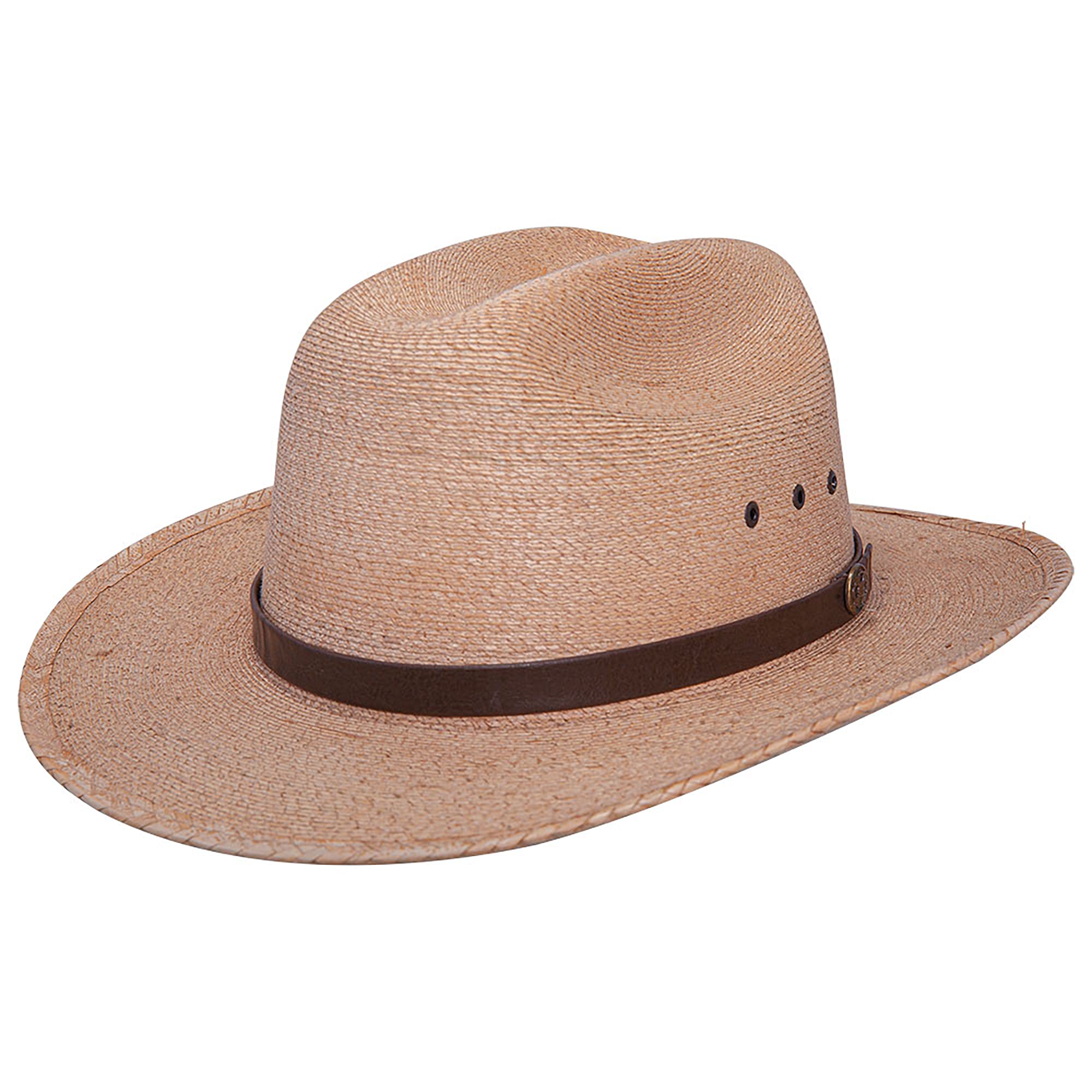 Amarillo Palm Sun Hat for Women - Stylish UV Protection Straw Beach Hat Wide Brim Summer Sun Hat for Outdoor, Travel, and Vacation