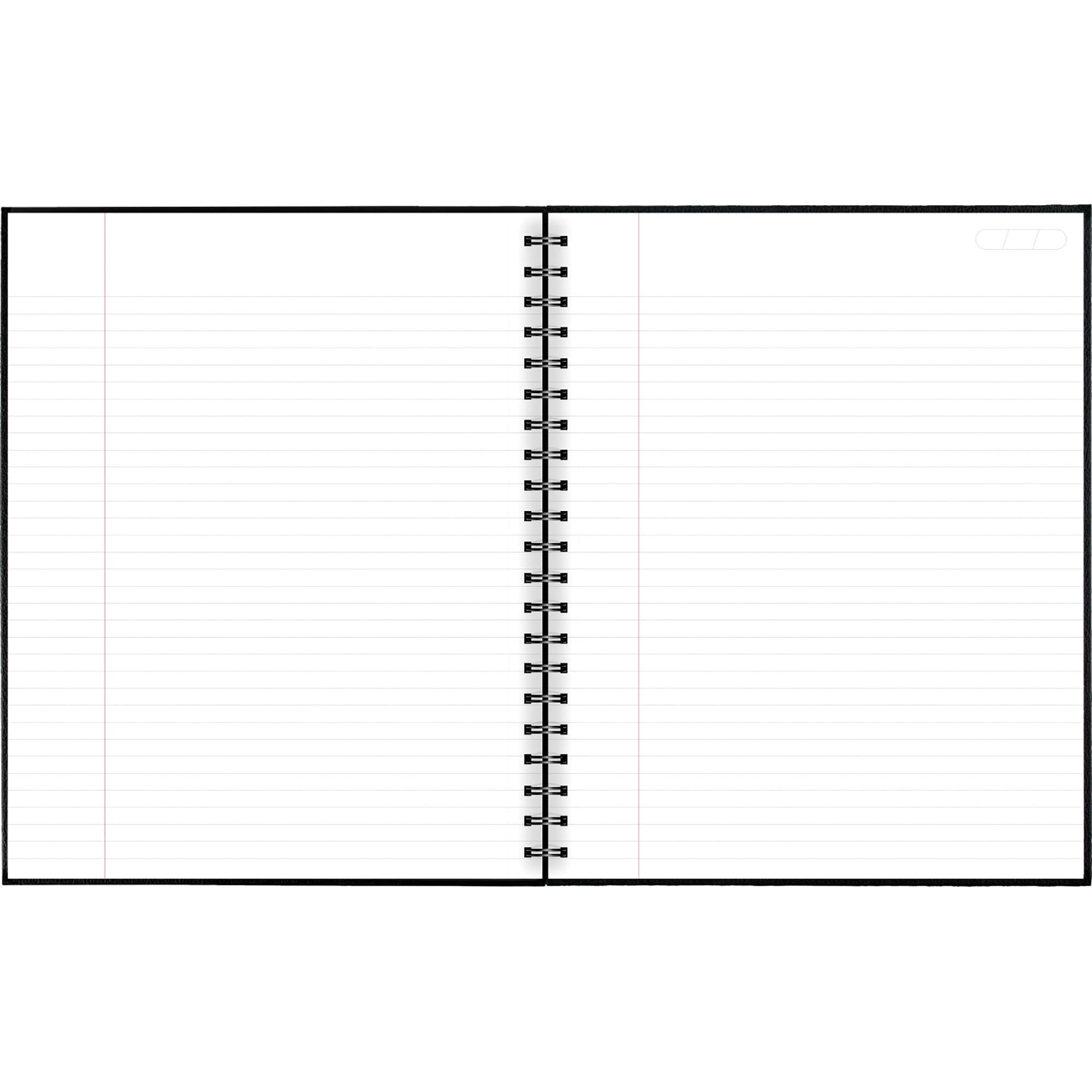 Cambridge Limited Hardcover Business Notebook - 8.5x11 Inches, 1 Subject, Black (Pack of 8) - Premium Office Supplies for Professionals, Meetings & Note Taking