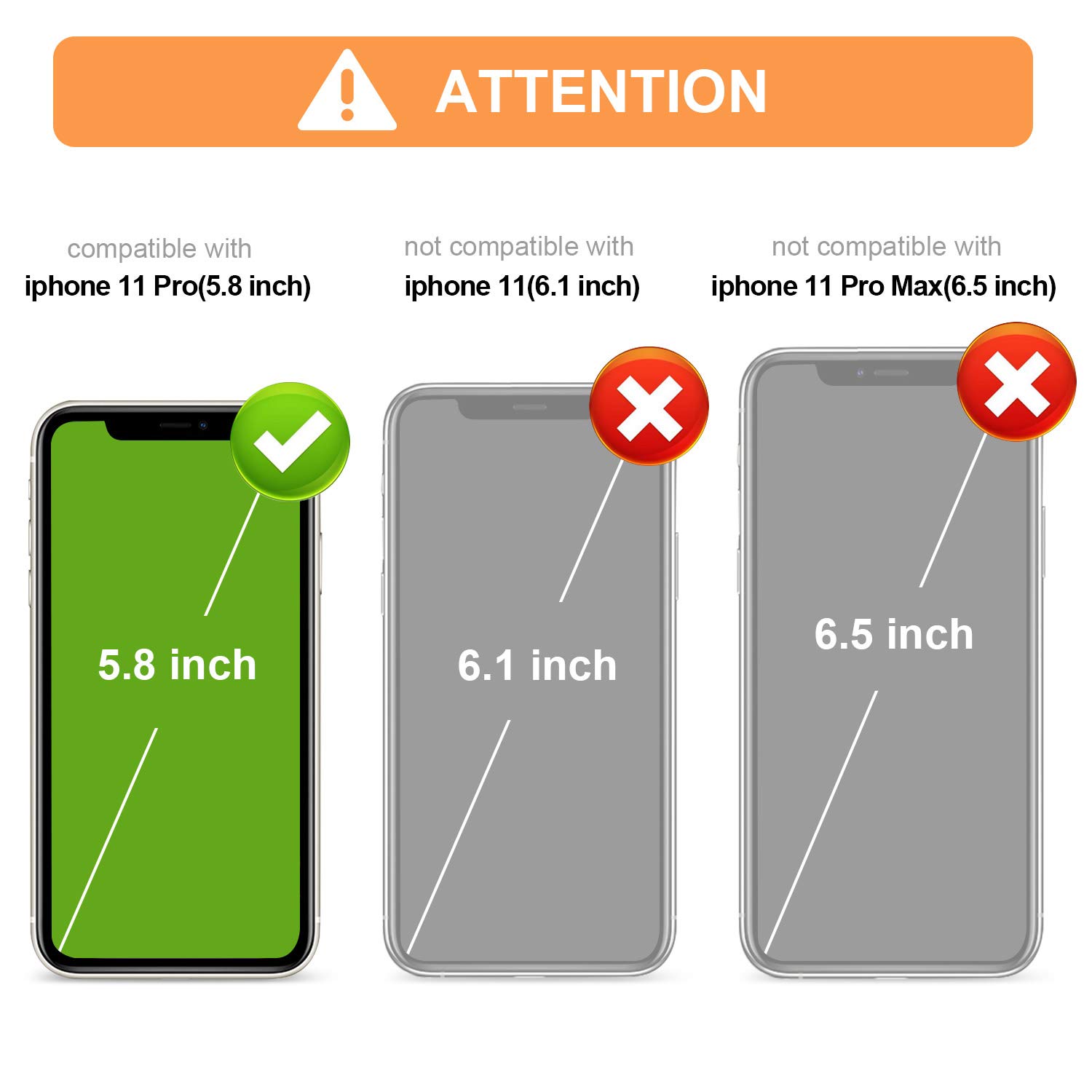 Premium PU Leather iPhone 11 Pro Case with Card Holder - Embossed Butterfly Design, Magnetic Flip Cover & Shockproof Protection for iPhone 11 Pro 5.8