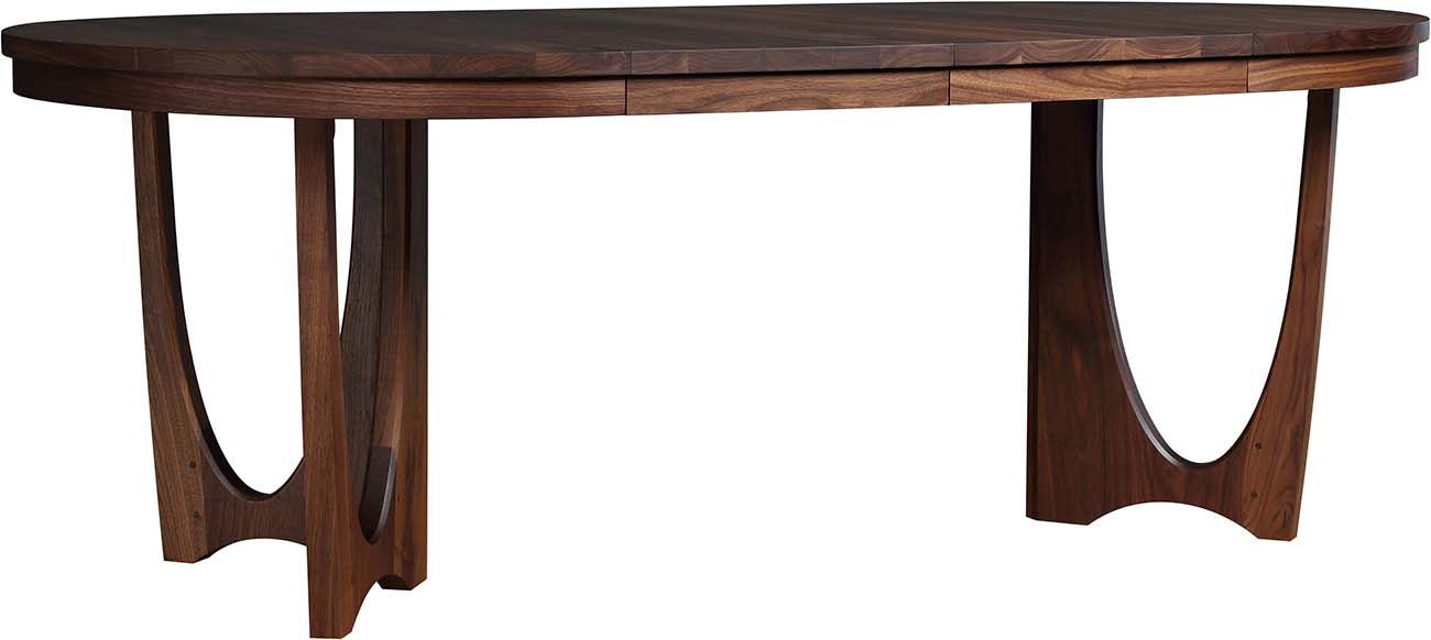 Walnut Grove 48 Inch Round Dining Table - Solid Wood Kitchen Table for 6 - Perfect for Family Dining, Kitchen, Breakfast Nook & Small Spaces