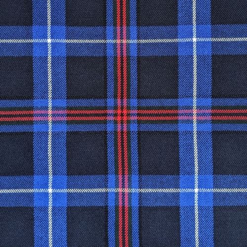 Authentic American National Tartan Plaid Fabric - Premium Wool Blend for Kilts, Scarves & Home Decor | Perfect for Scottish Heritage Events, Fashion & DIY Crafts