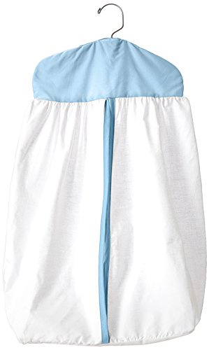 Forever Mine Junior Diaper Stacker - Blue Baby Doll Bedding for Nursery Decor & Toddler Room Organization