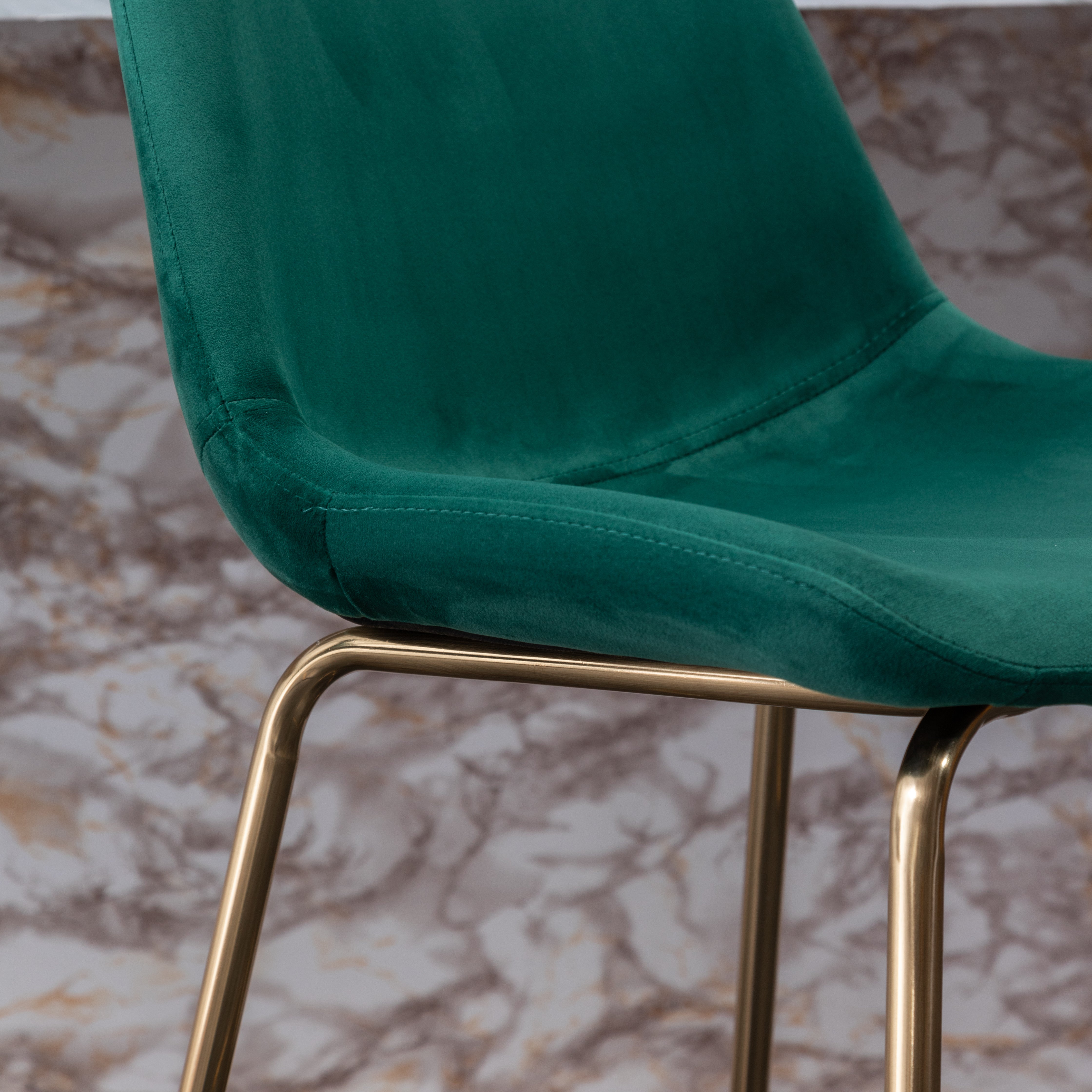 Roundhill Furniture Aufurr Modern Velvet 26.5