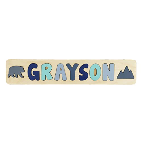 Bear & Mountain- Navy