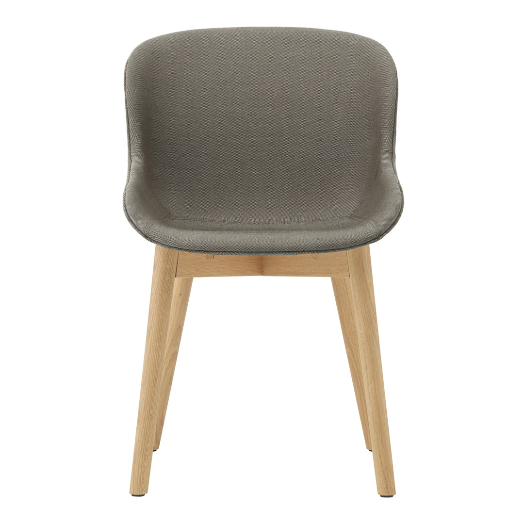 Stylish Hyg Side Chair with Wood Base & Full Upholstery - Perfect for Dining Room, Kitchen, or Home Office Seating