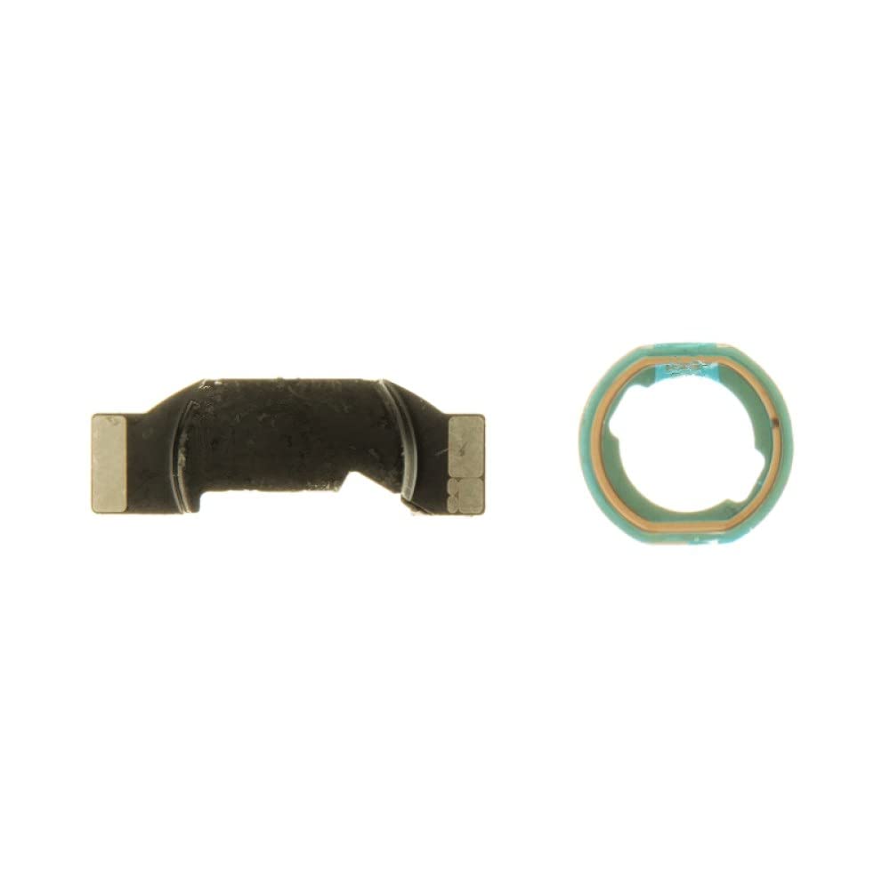 Replacement Home Button Bracket with Rubber Gasket for Apple iPad Air 2 & iPad Pro 12.9/9.7 (2015) - Includes Separator Card | DIY Repair Kit for Cracked or Loose Home Button Fix | Perfect for iPad Screen Replacement Projects