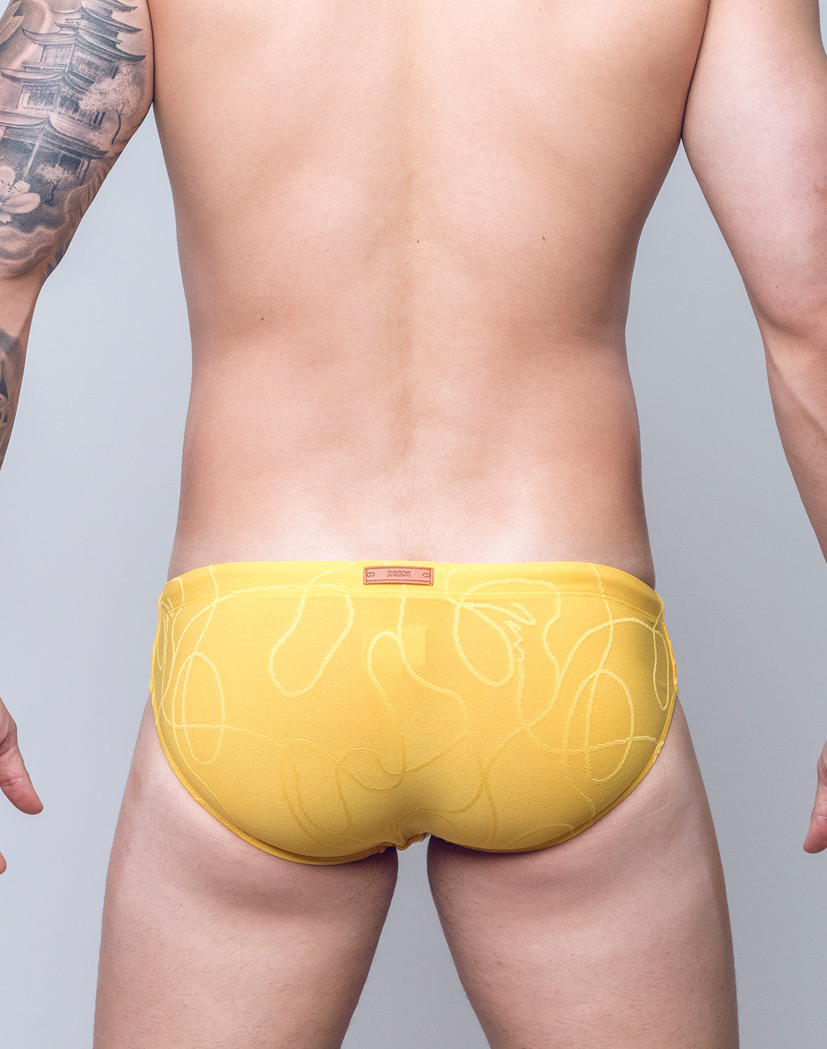 2Eros Textured Ripple Swim Brief V10 - Men's Fashion Swimwear for Beach & Pool - Perfect for Summer Vacations, Water Sports and Lounge Wear