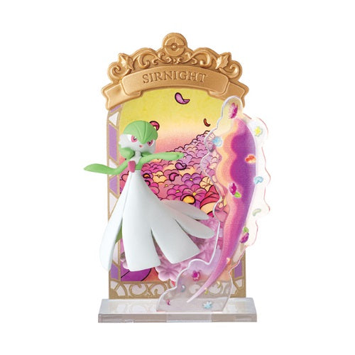 Pokemon Stained Glass Collection - 3 Inch Re-Ment Collectible Figures for Display & Gifts (Perfect for Home Decor, Office Desk, and Anime Fans Collection)