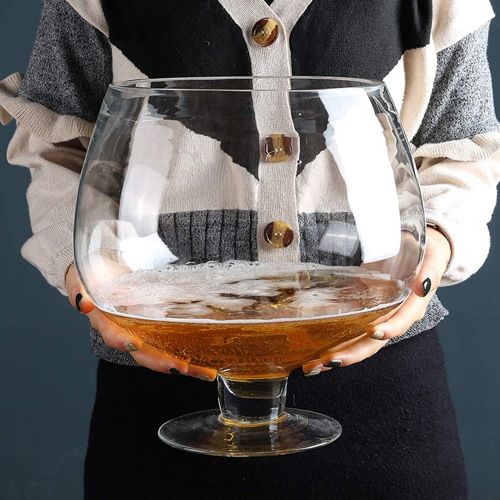 Extra Large Wine Glass 3500ML - Oversized Beer & Champagne Glass for Parties, Celebrations & Entertaining - Perfect for Cocktails, Sangria & Wine Tasting