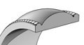8mm Platinum Men's Wedding Band with Milgrain Edge - Perfect for Engagement, Anniversary & Formal Occasions