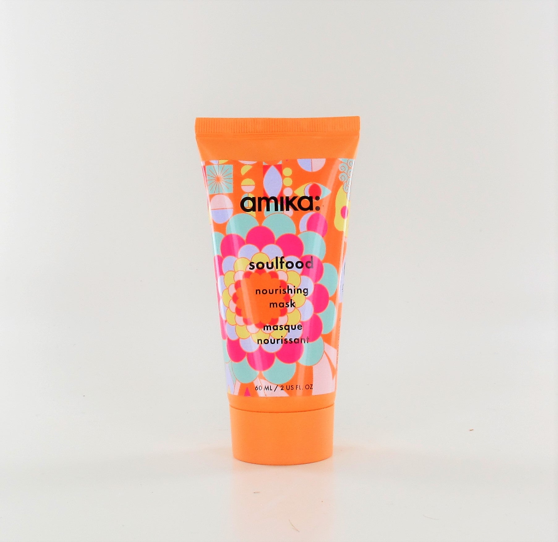 Amika Soulfood Nourishing Hair Mask 3.3 oz | Deep Conditioning Treatment for Dry, Damaged Hair | Perfect for Salon-Quality At-Home Hair Care
