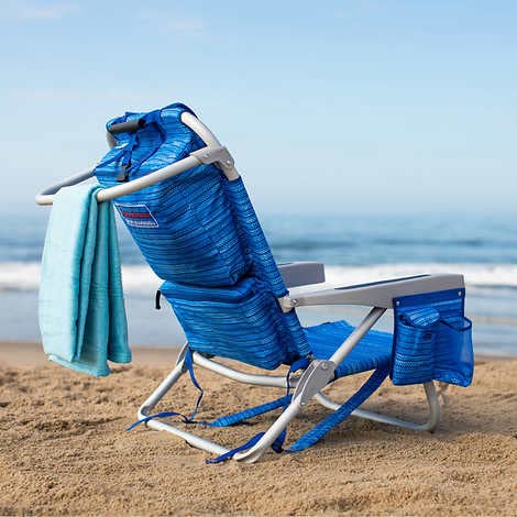 Tommy Bahama Green Backpack Beach Chair - Portable Folding Chair for Outdoor, Beach, Camping & Picnic | Lightweight & Comfortable