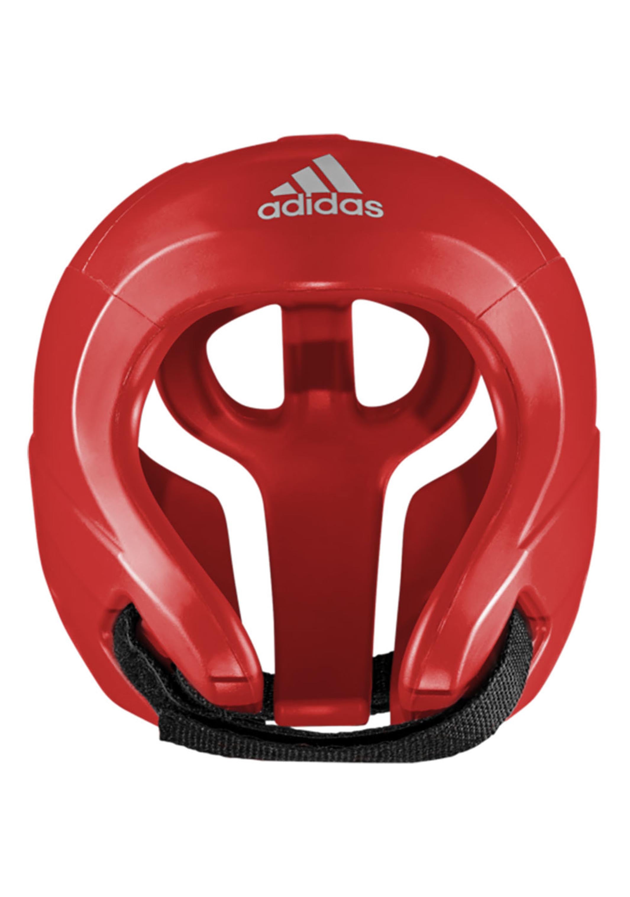 Adidas Wako Competition Headguard - Red Boxing Headgear for Sparring & Training - Premium Protection for Fighters & Martial Arts