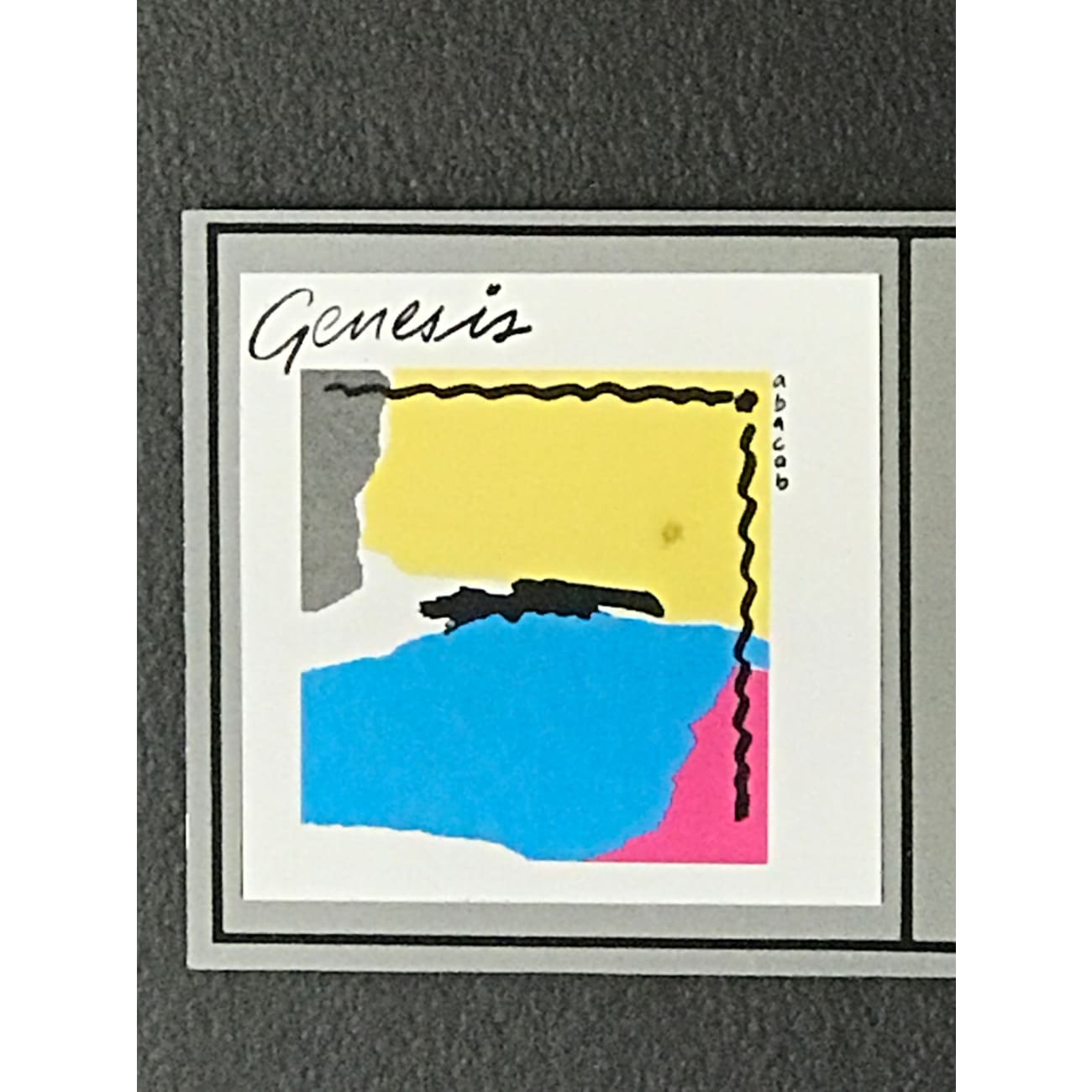 Genesis Abacab RIAA Platinum Album Award - Official Certified Music Record for Collectors & Fans - Perfect for Display in Home, Office, or Music Studio