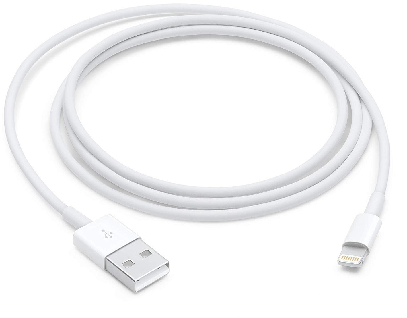 Original Apple USB Charger A1399 with Lightning Cable MD818 - Fast Charging for iPhone, iPad, AirPods - Perfect for Home, Office & Travel